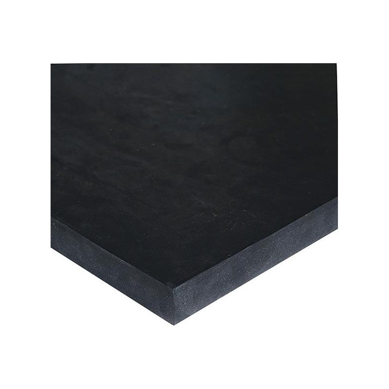 EE1010-10, Plaque caoutchouc EPDM noire, 1m x 500mm x 10mm