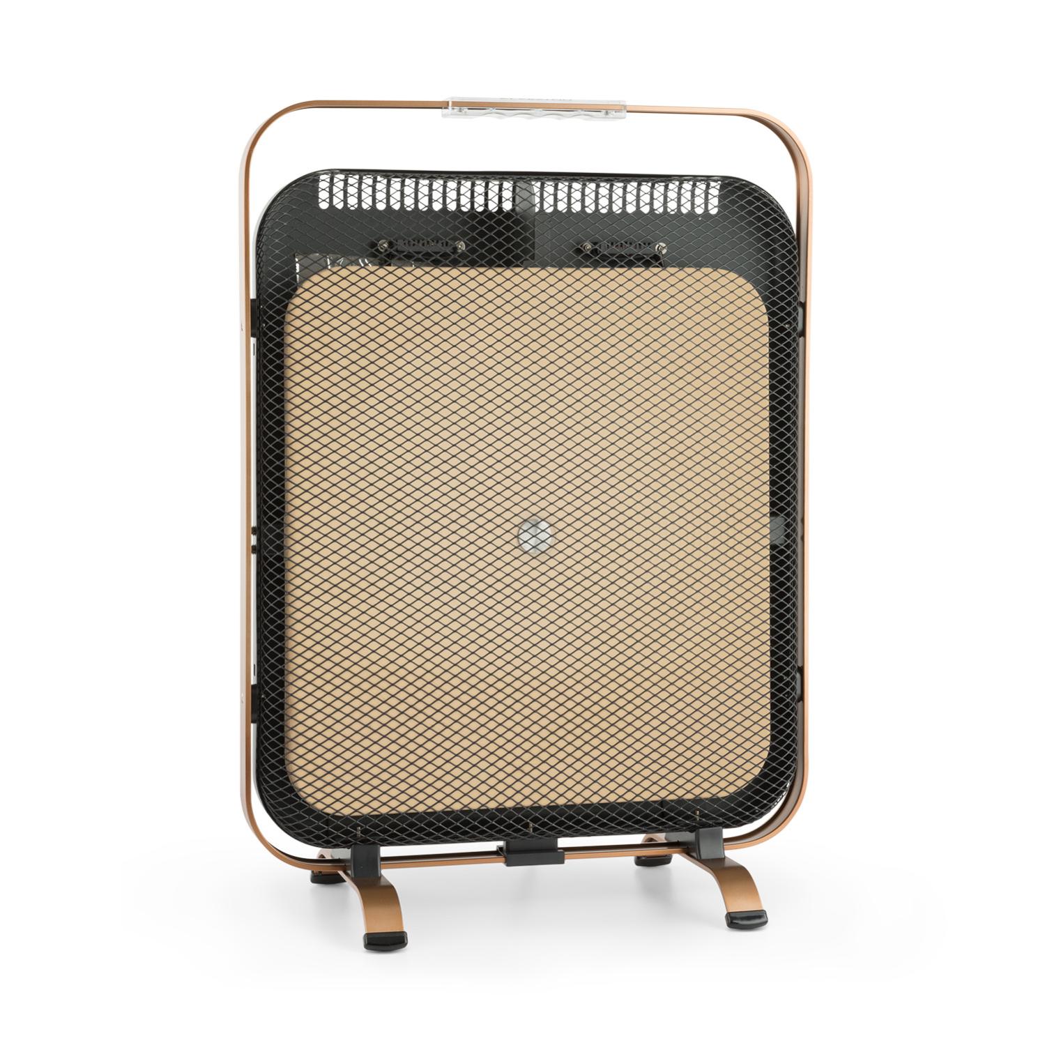 Klarstein Heatpal marble blackline - Radiateur infrarouge - pose libre -  1300 W | Leroy Merlin