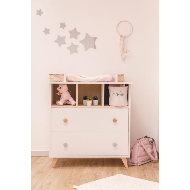 Chambre Bebe Senja Blanc 124 X 65 X 95 Bois Leroy Merlin Chambre Bebe Senja Blanc 124 X 65 X 95 Bois Leroy Merlin