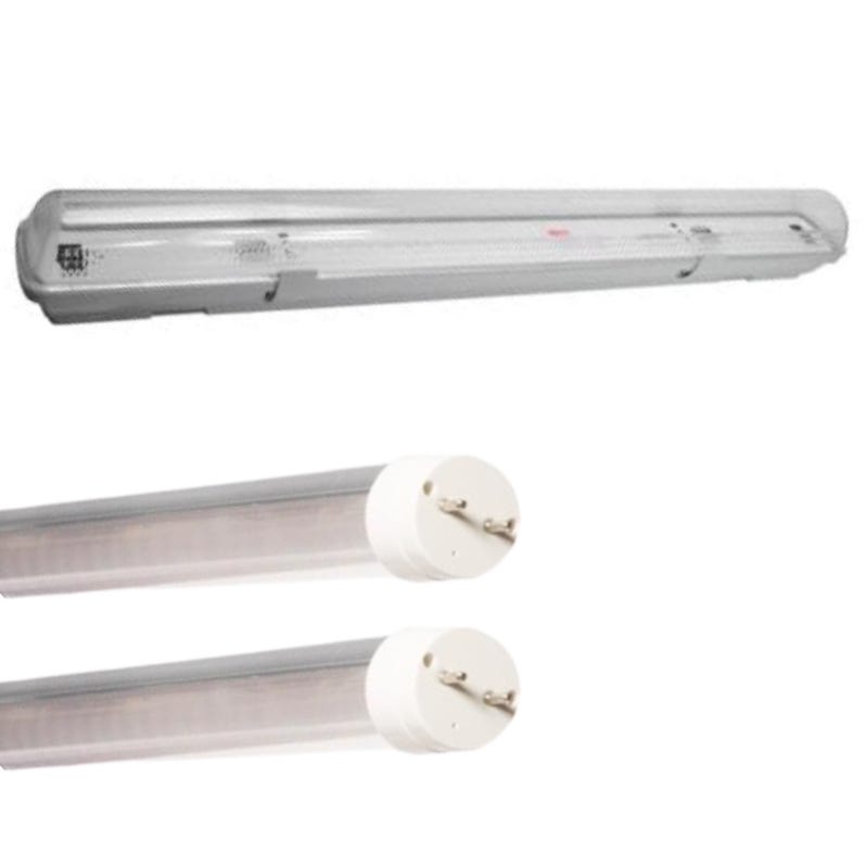 Daromigo Reglette LED 120cm, Lampe Pour Locaux Humides 2 x 18W 3060lm Daromigo Reglette LED 120cm, Lampe Pour Locaux Humides 2 x 18W 3060lm