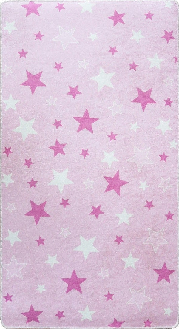 Alfombras Niño Estrella, Rosa - 120x160 | Leroy Merlin