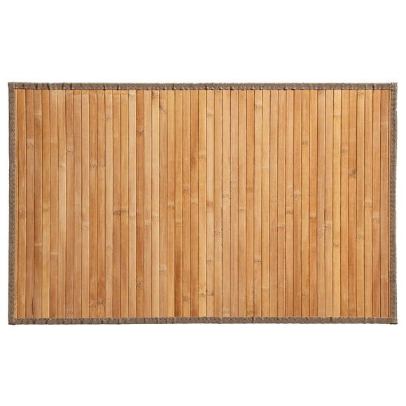 Alfombra de baño - bambú - 50x80 cm - Atmosphera créateur d'intérieur