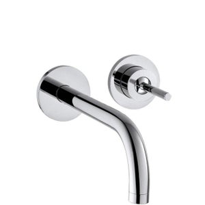 hansgrohe Mitigeurs de lavabo: Tecturis S, Mitigeur de lavabo encastré mural,  bec 22.5 cm, bonde à écoulement libre, N° article 73351000