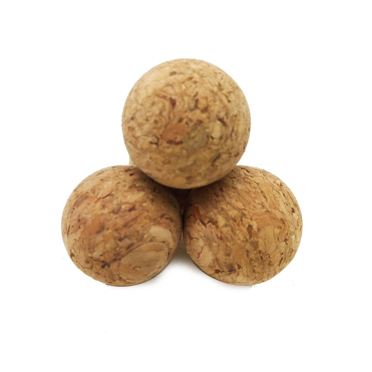 6 aimants boules en liège naturel 2cm Leroy Merlin