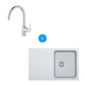 Grohe Mitigeur monocommande évier col de cygne (MitigeurC5) - Livea  Sanitaire