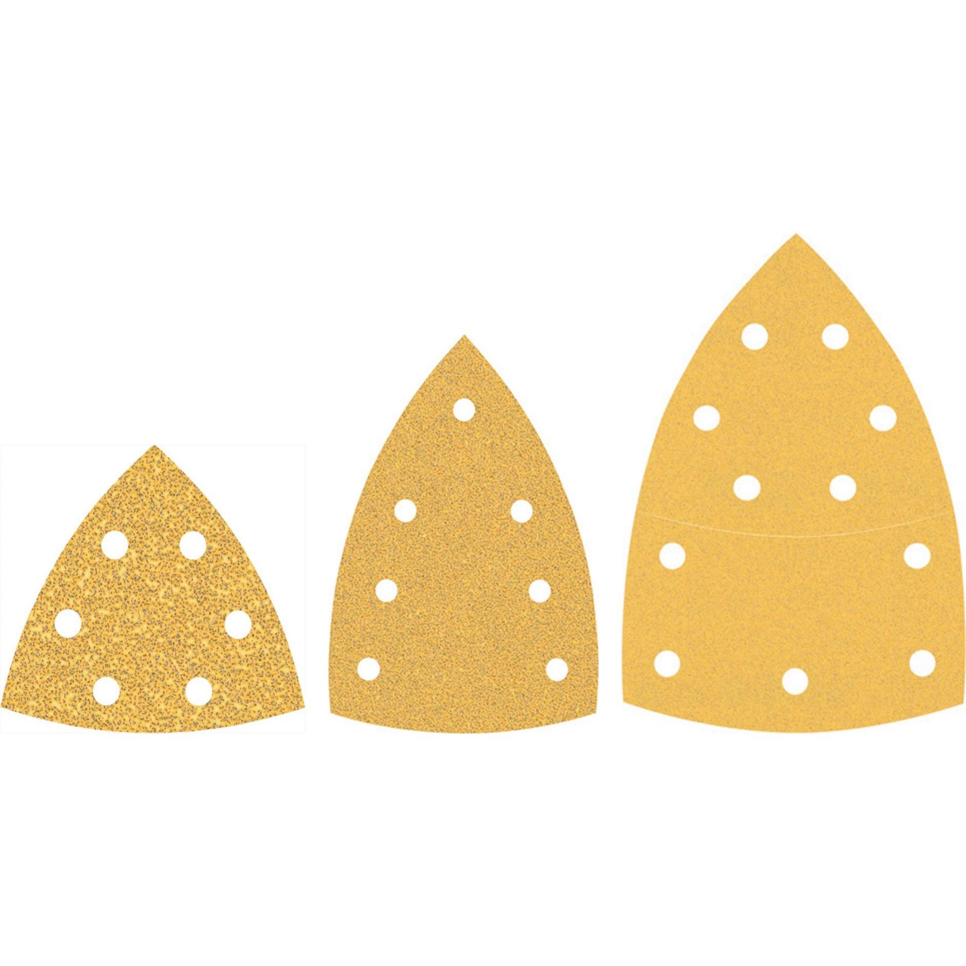 100 Fogli Carta Vetrata Triangolare 150 Grana - Per Levigatrici Con Sistema Hook & Loop - Foto 5
