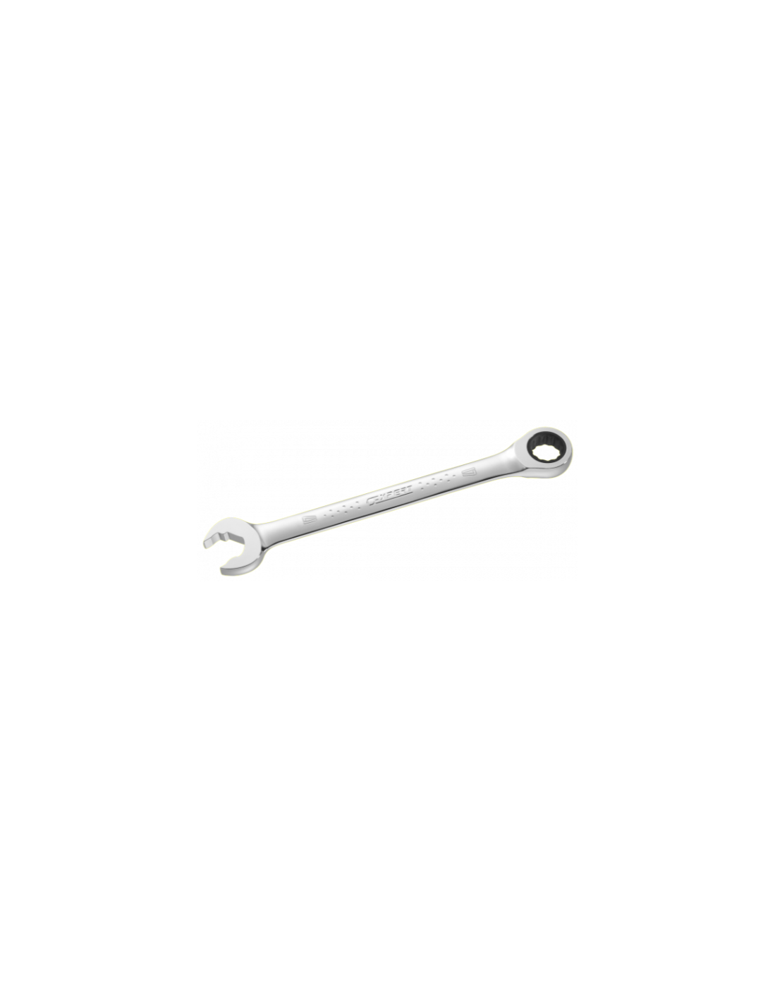 Clé polygonale à cliquet - modèle ouvert - Douze pans - SW 9 mm