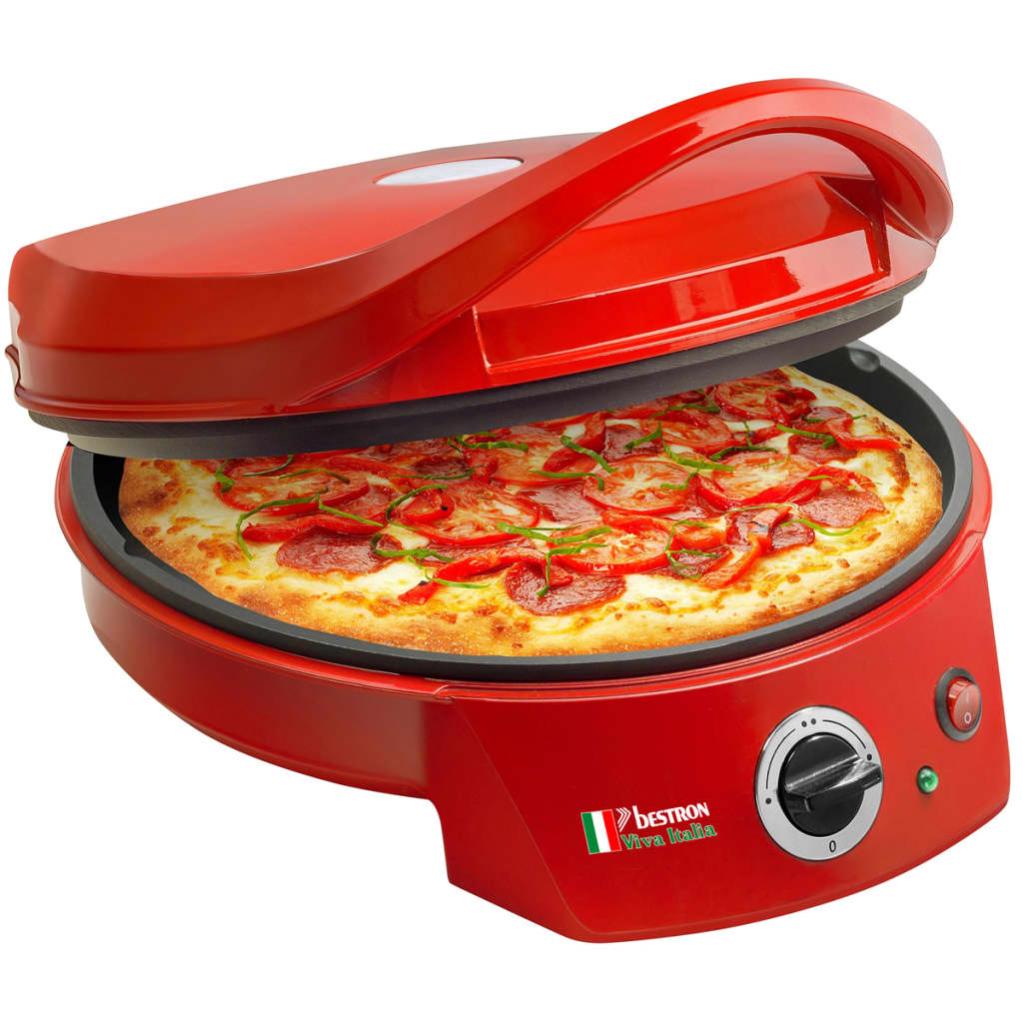 Bestron APZ400 Piccolo Forno Pizza / Griglia da Tavola 1800 W Rosso | Leroy  Merlin