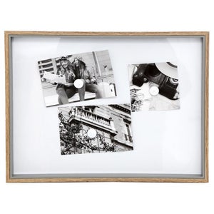 Plaque aimantée space kit blanc, H.40 x L.65 cm