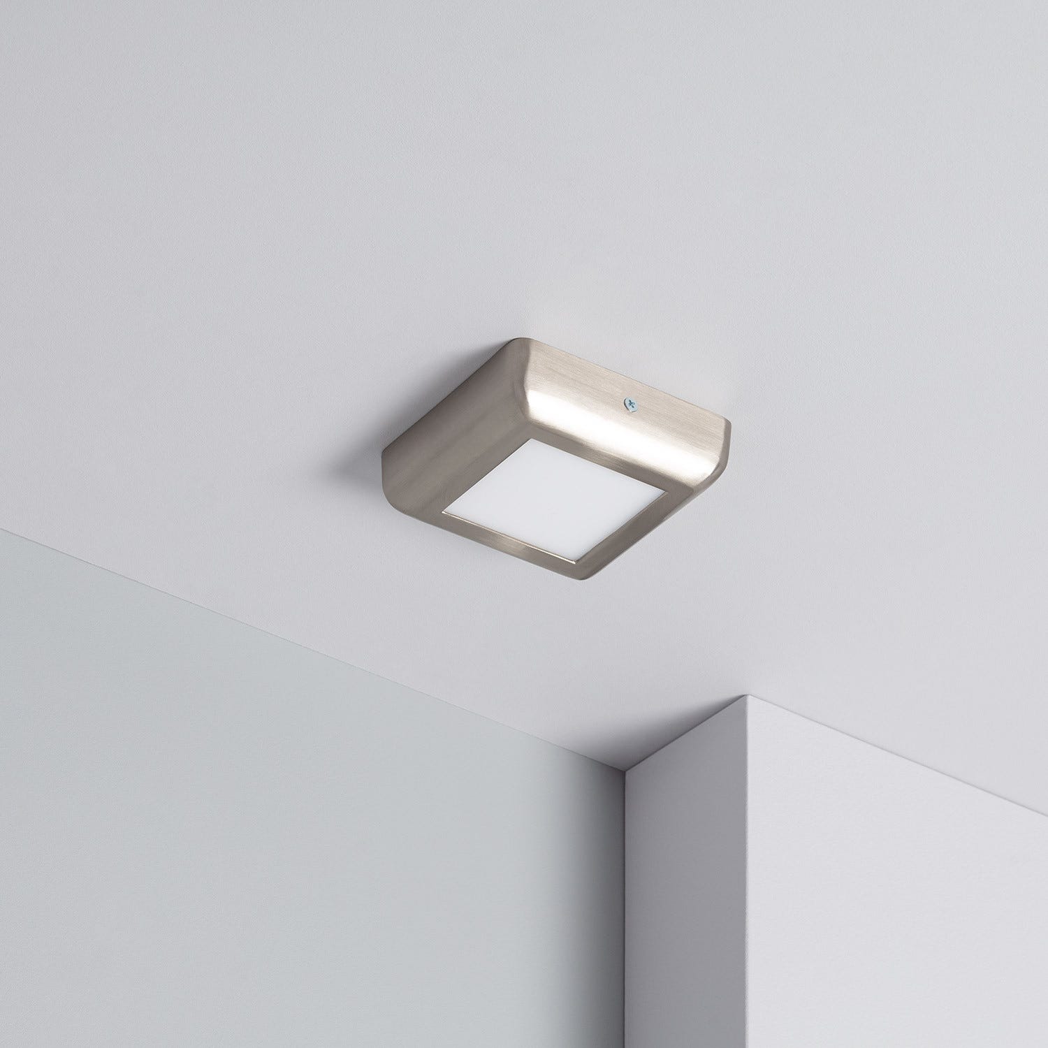 Plafoniera moderna LED 70W lampada quadrata luce soffitto camera letto 230V