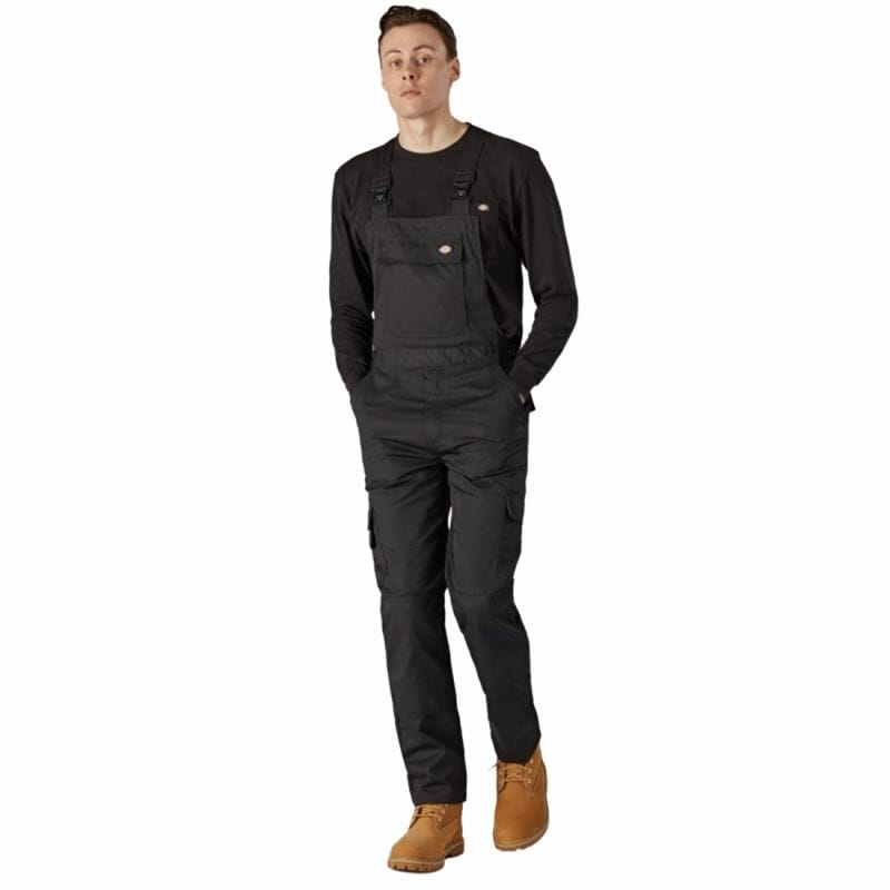 Salopette noir homme sale