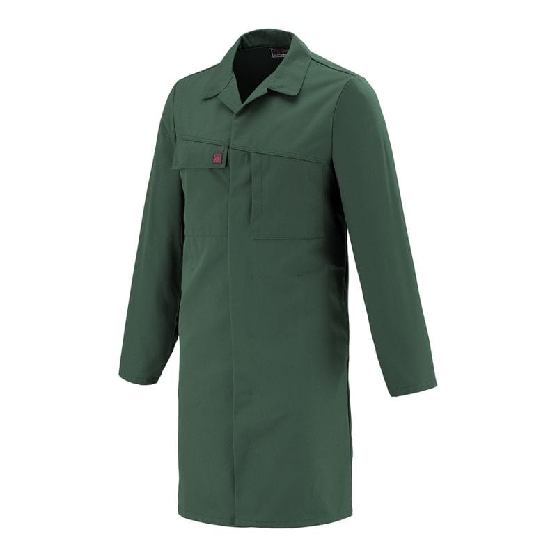 Lafont Blouse de travail coton majoritaire AMBRE Vert Bouteille S Leroy Merlin