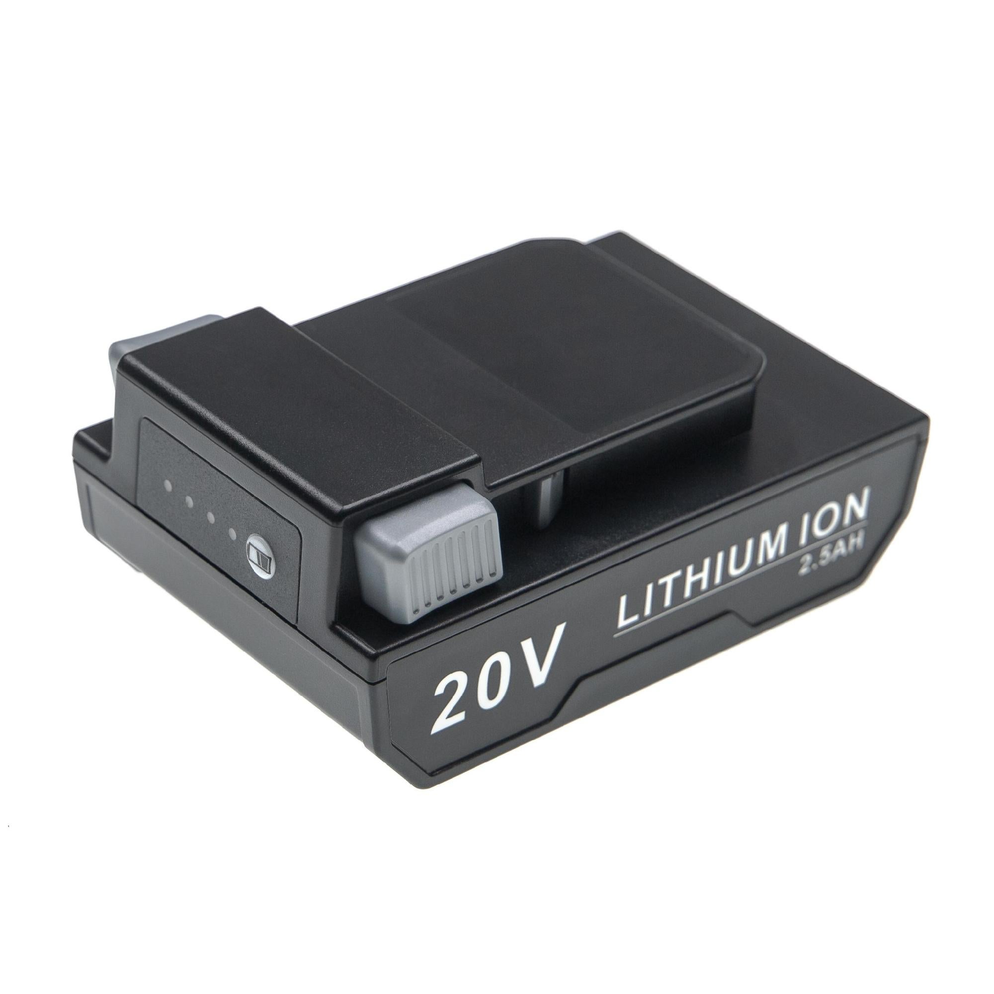 Batterie 20V 2500mAh Pour Tondeuse Landxcape LA0001 LA0002 - Compatible Li-ion