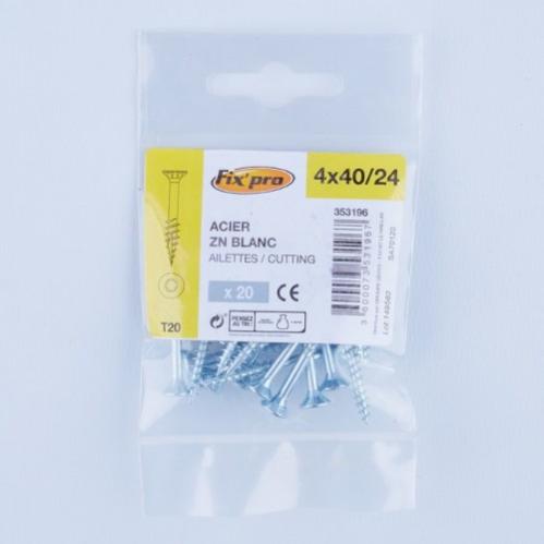 Lot De 400 écrous à Ailettes 5/16-18 Zingués - Forge à Froid, Filetage Gros, Marque Lexar Industrial