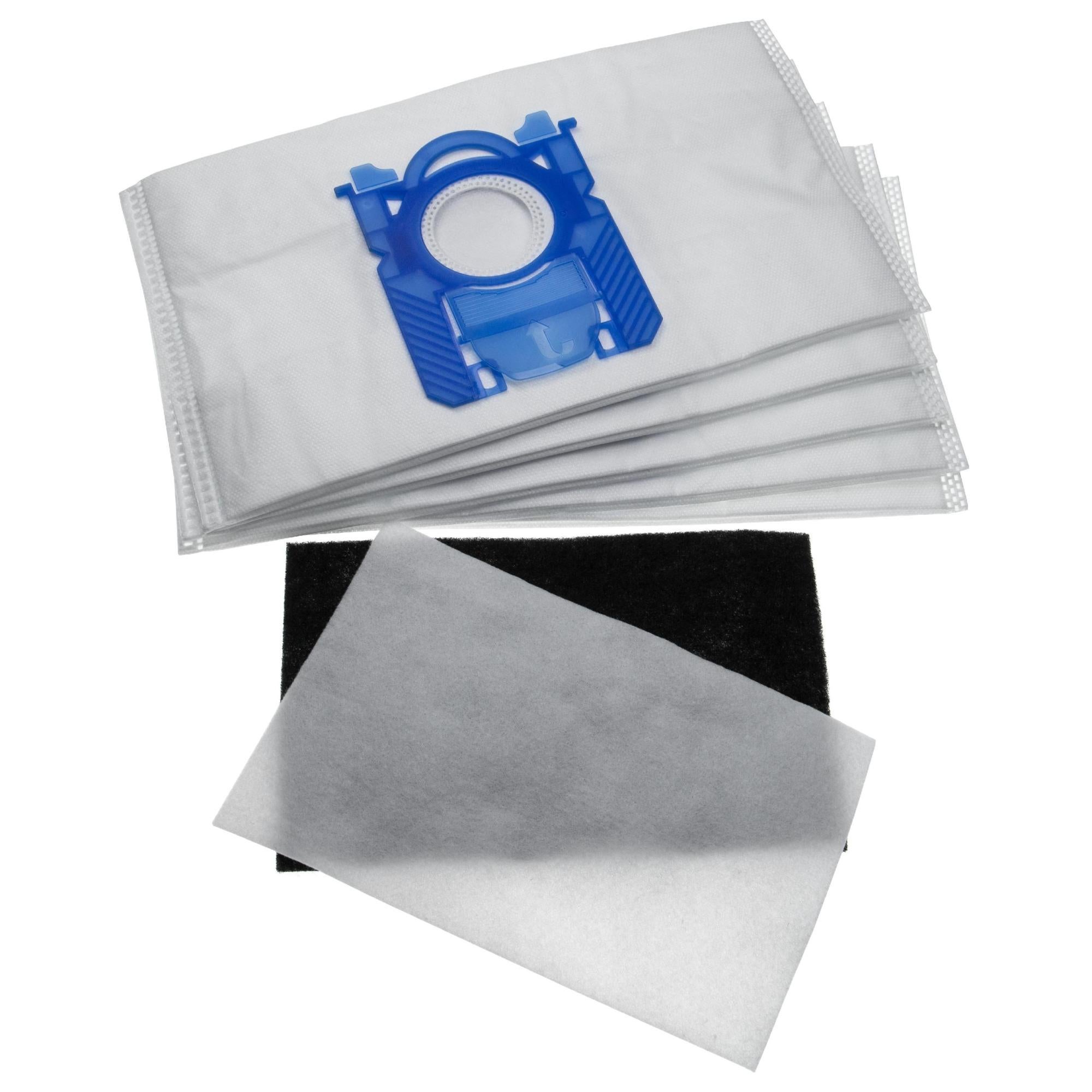 10 Sacchetti Per Aspirapolvere Premium Compatibili Con AEG AJM 6813 HF Jetmaxx - 5 Strati, Microfibra, +2 Filtri Protezione Motore, Made In Germany