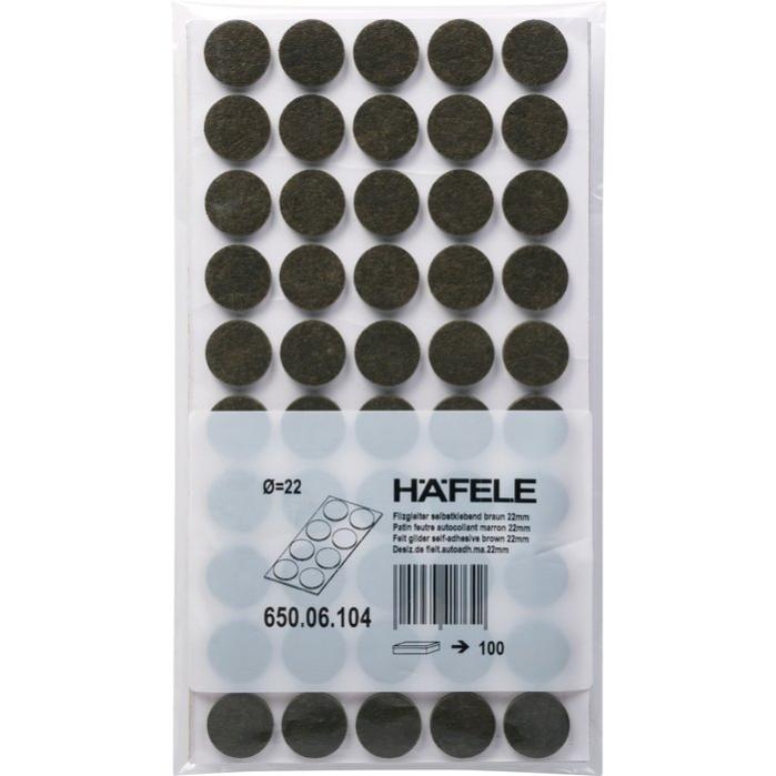 90 Patins En Feutre Pour Meubles - Ronds 7/8", Auto-adhésifs, Protection Sols - Marque Uxcell, Neuf