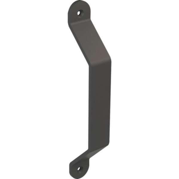 Poignee De Porte Roc Deseign Tole Pliee Noire Mantion Leroy Merlin