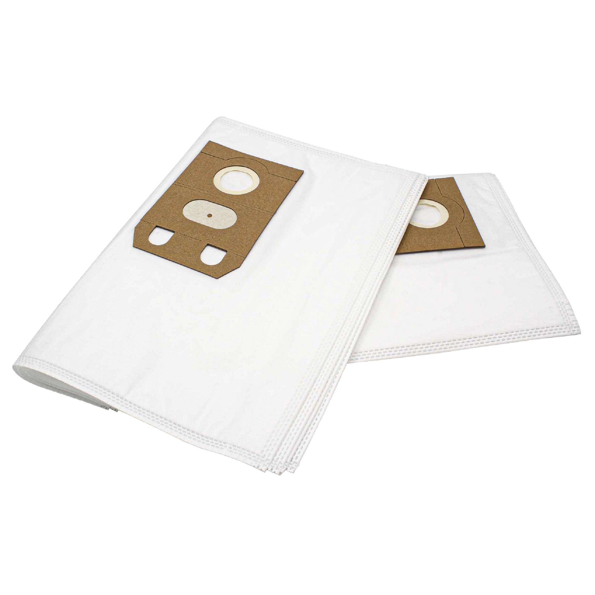 vhbw 10x sacchetto compatibile con Tennant SM 115 aspirapolvere - 45,5cm x 24cm Bianco