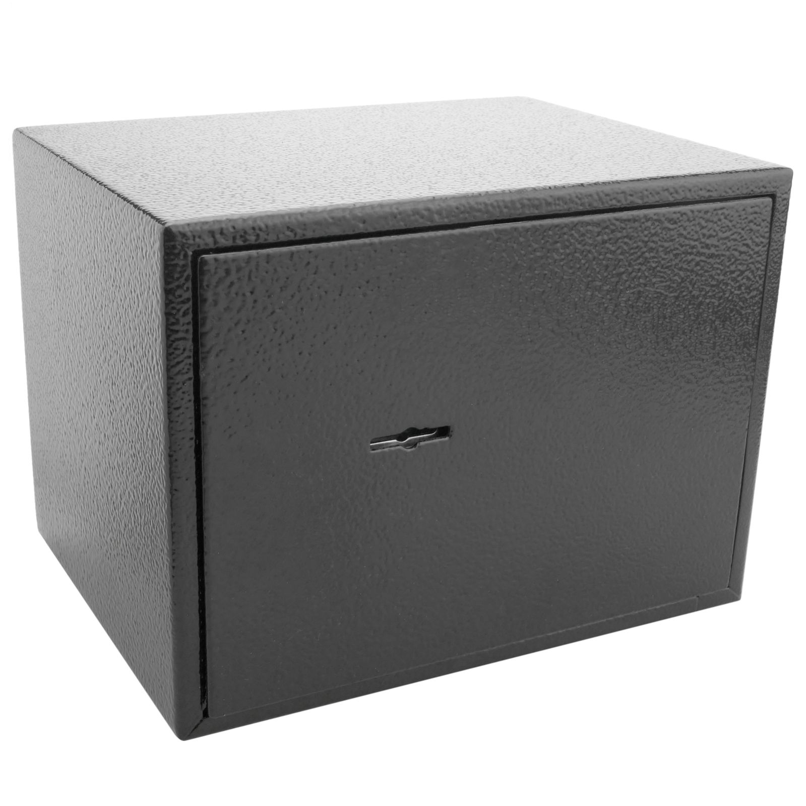 Caja fuerte de seguridad de acero y con llaves 19 x 14 x 14 cm