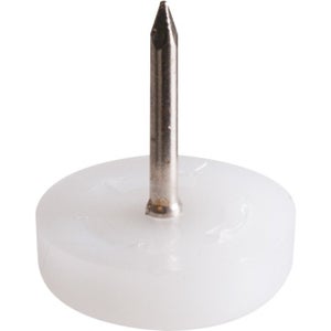 Patin glisseur plastique à pointe - Häfele - 18 mm