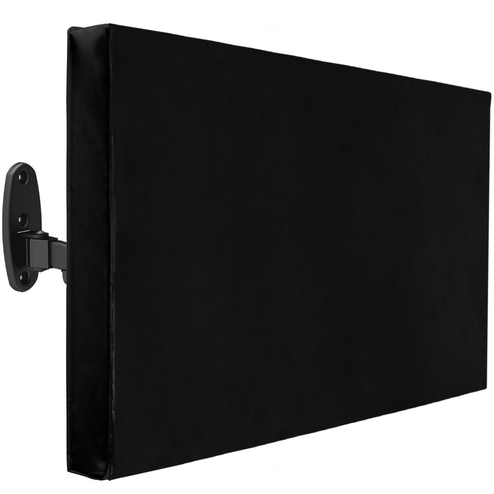 Housse étanche 600D Pour Téléviseur Extérieur - Protection Pluie/poussière 22-65", Avec Poche Télécommande, Installation Murale Facile