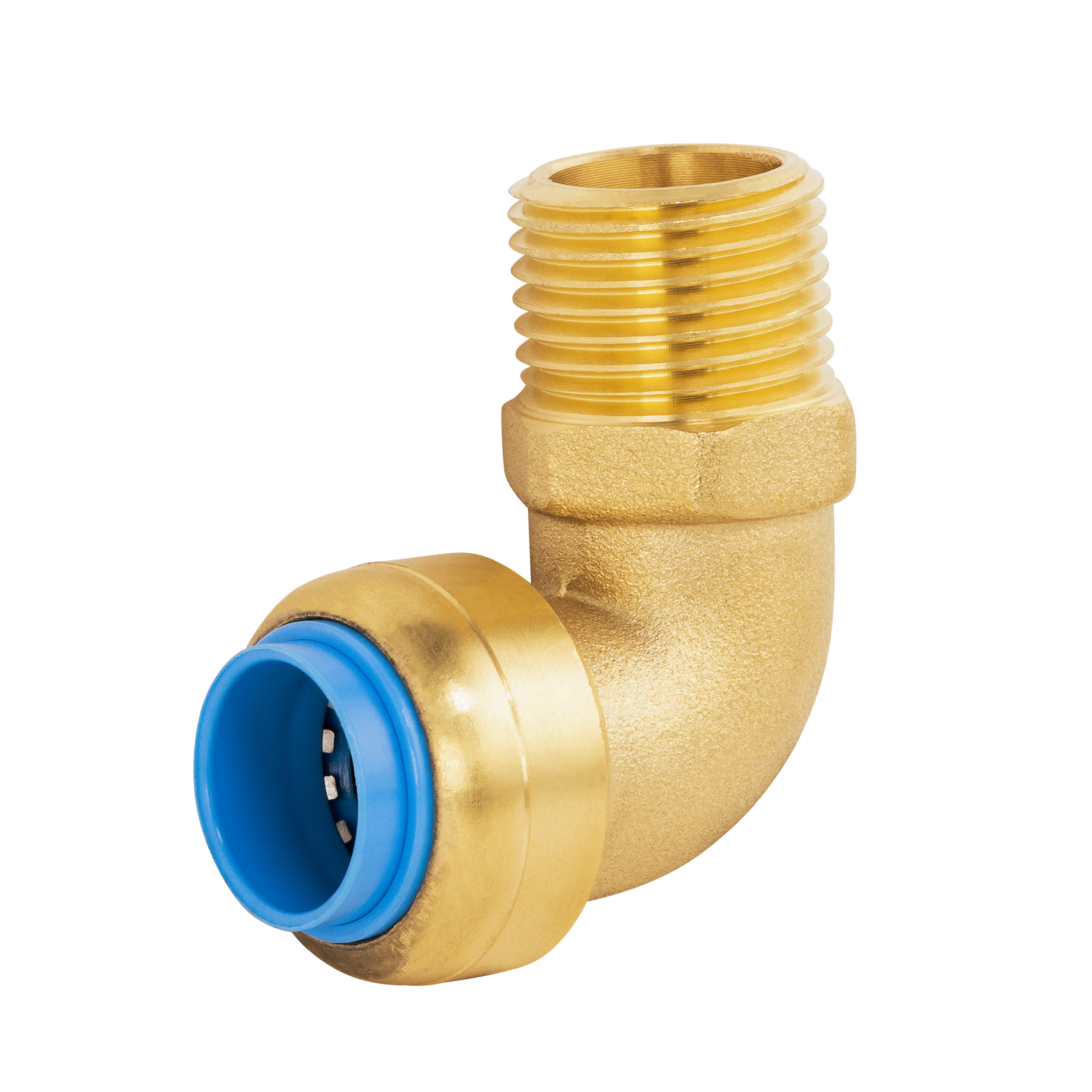 Coude Automatique Cuivre PER Multicouche Mâle 1/2 (15x21) D12 TOUT PUSH Leroy Merlin