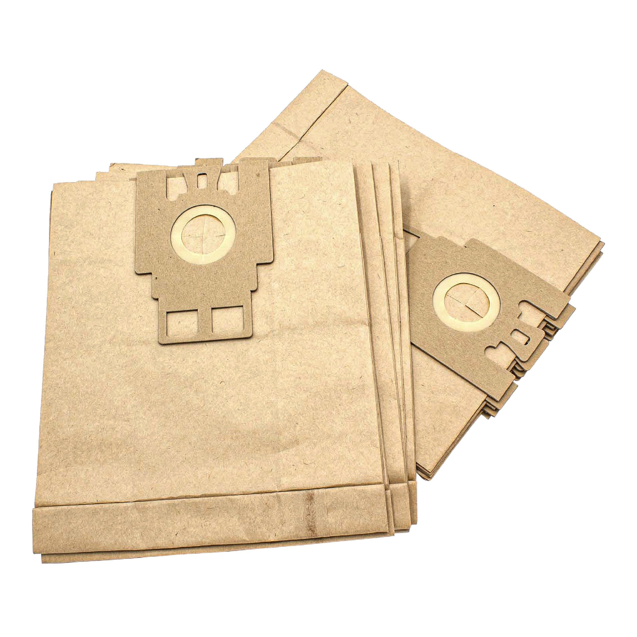 Vhbw 10x sacchetto dell'aspirapolvere compatibile con Miele S 227 - 240I,  269 - 282I aspirapolvere - in carta, Typ H, 27cm x 21,5cm, color sabbia
