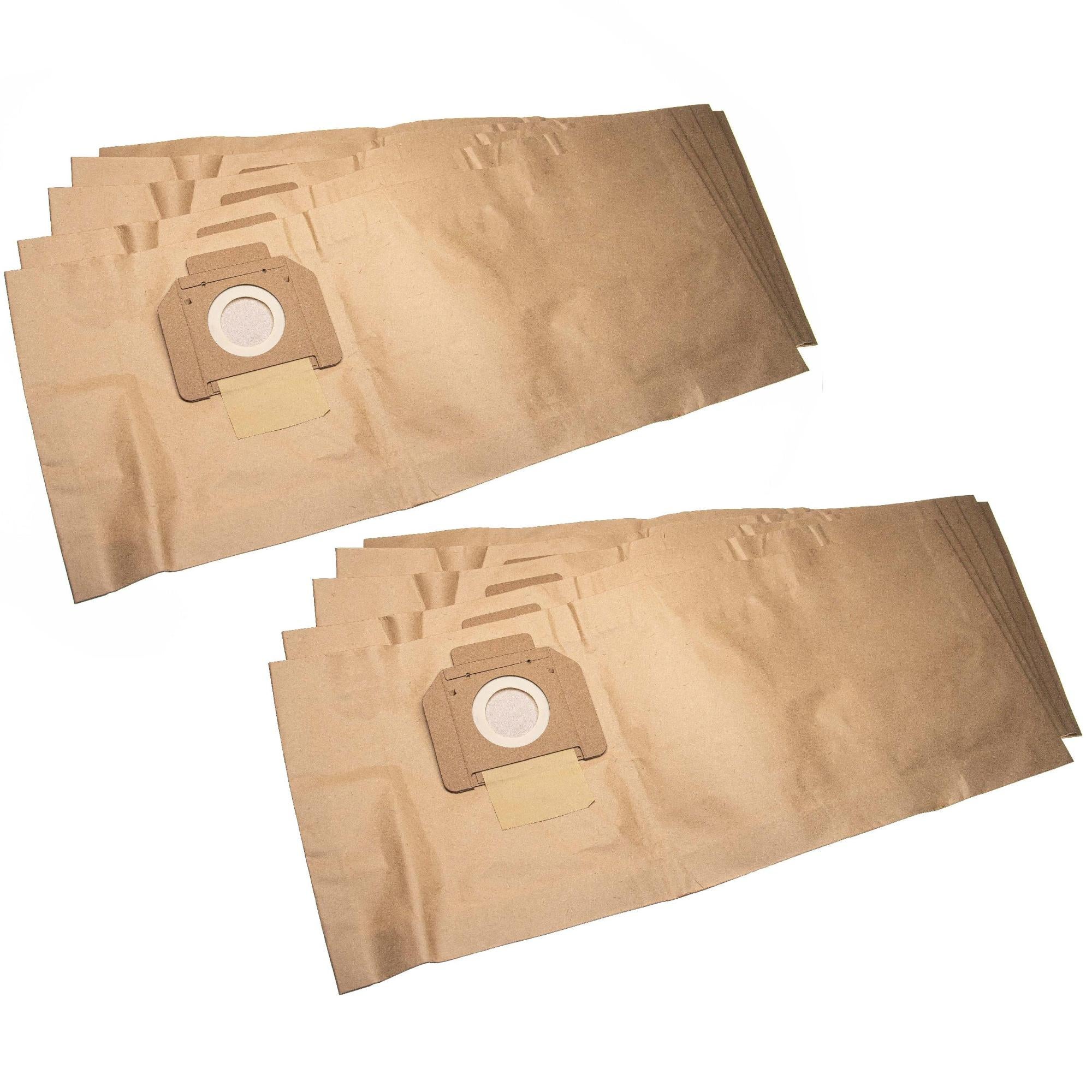 5 Sacchetti Filtro Per Nilfisk Alto Attix 360-21 / 360-2M - Kallefornia K910V