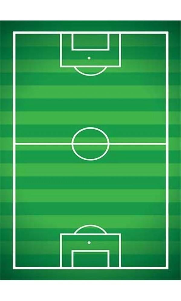 Homescapes Tappeto Campo Di Calcio 60x100 Cm Cotone Per Cameretta O Bagno - 2