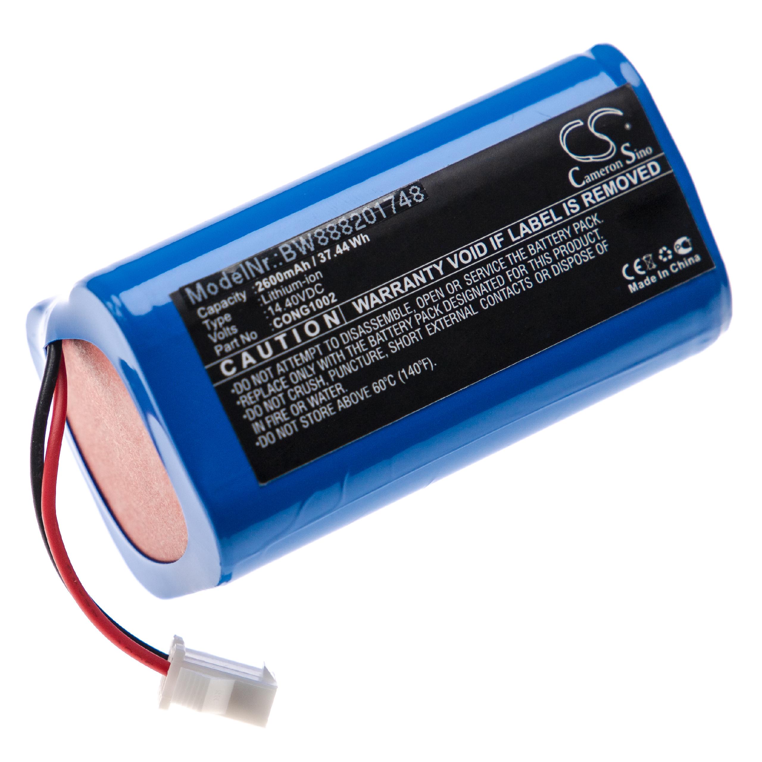 Battery for Cecotec CONGA 990, 950, 1190, 1090 (Cecotec CONG1002) 2600mAh  from subtel