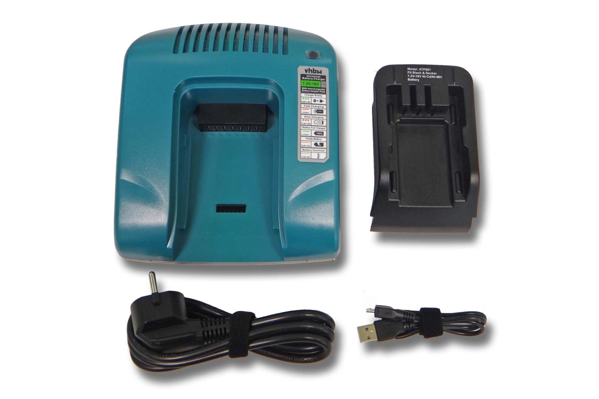 Chargeur secteur, bloc alim. vhbw 220V 