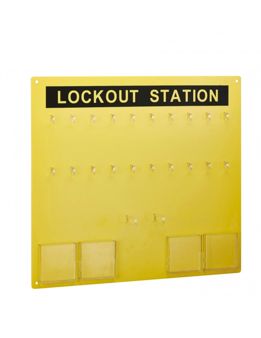 Armadio procedurale senza porta, capacità 20 lucchetti , Lockout Tagout ...