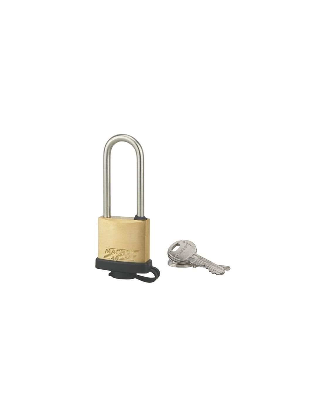 Lucchetto Rotondo Nascosto Toolzone 73 Mm In Acciaio Cromato: Resistente E Sicuro Con 2 Chiavi In Ottone