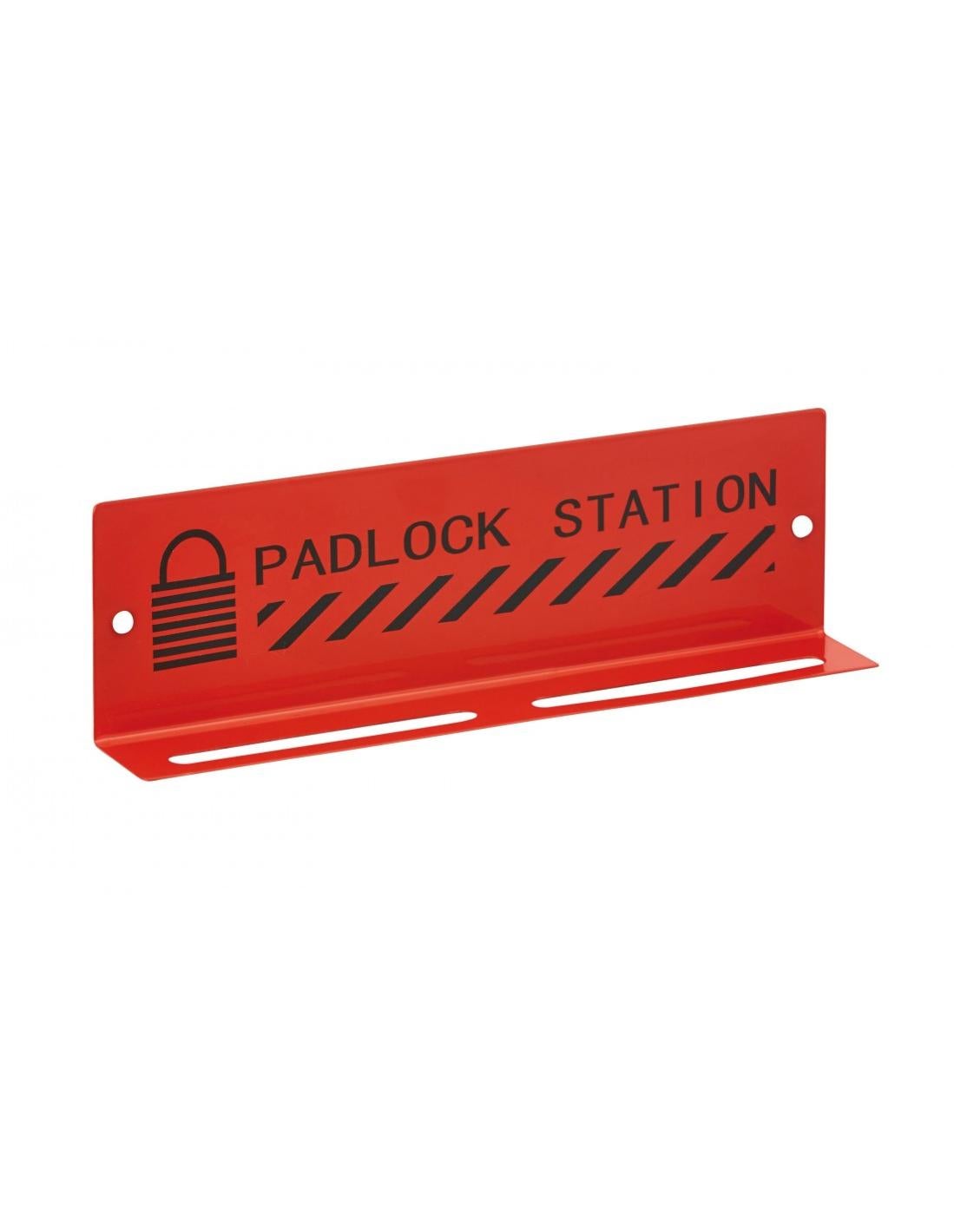 Stazione di stoccaggio 10 lucchetti lunghi 270 mm, Lockout Tagout LOTO ...