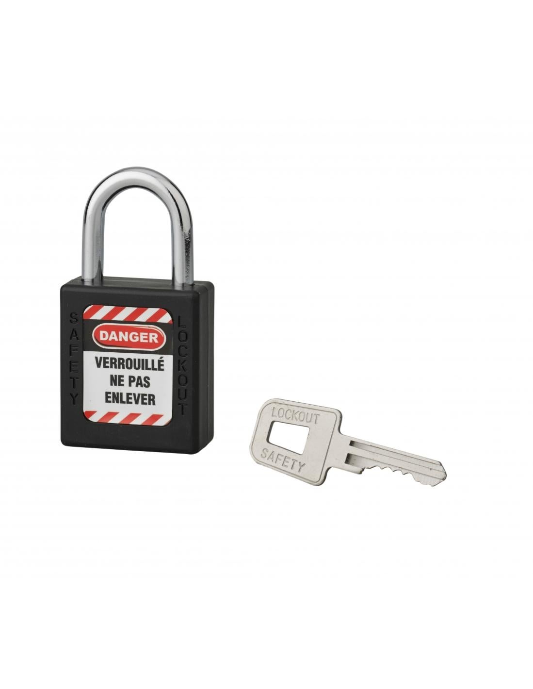 Cadenas De Consignation LOTO Lockout Tagout 38 Mm Anse Haute Inox 6