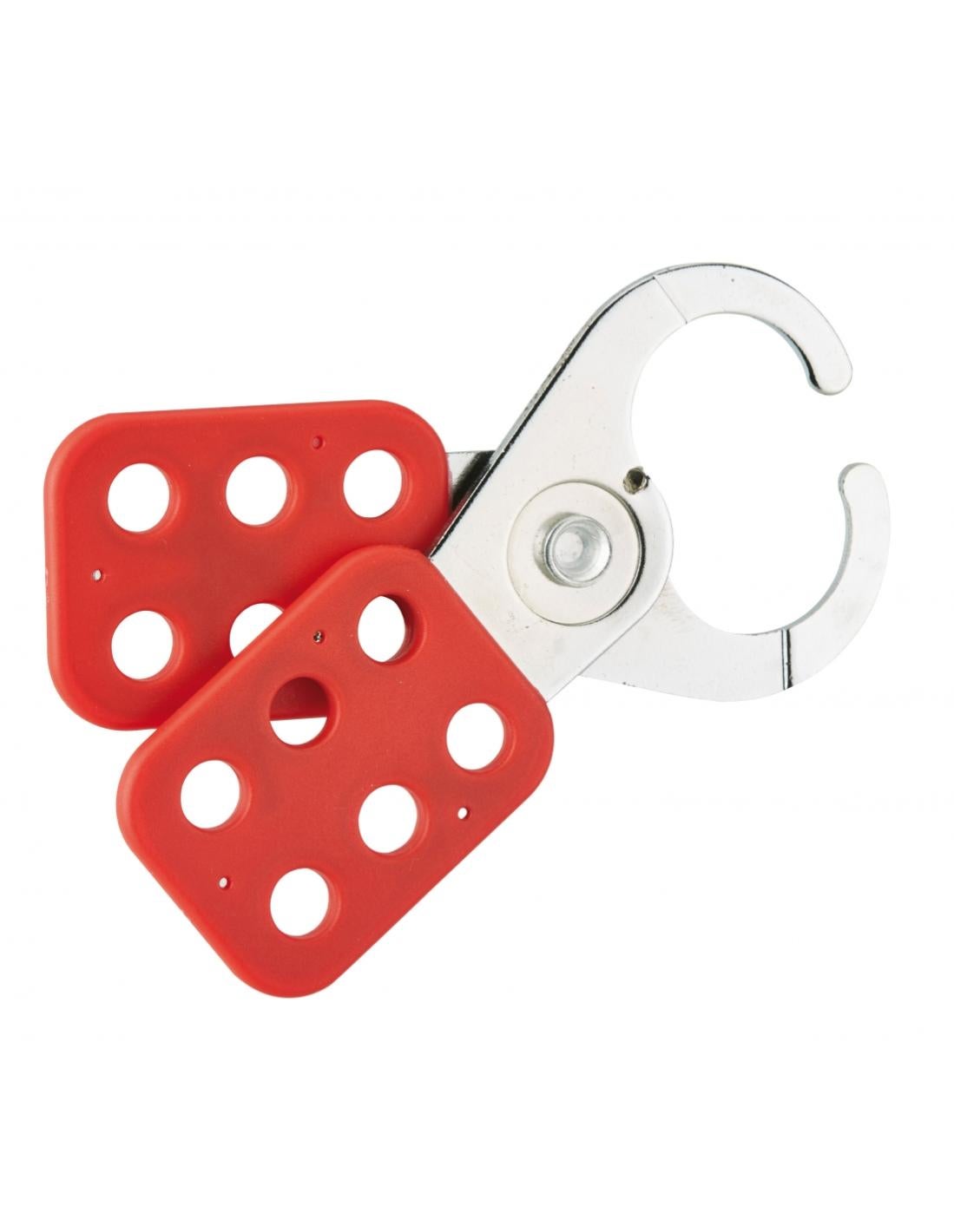 Ganascia isolata in acciaio Ø 26 mm per 6 lucchetti , Lockout Tagout ...
