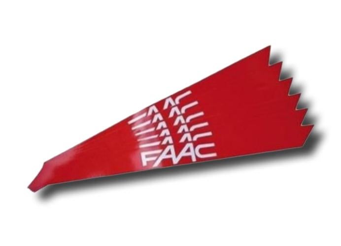 Kit 6 Adesivi Catarifrangenti Per Asta Barriera FAAC 490117 | Leroy Merlin