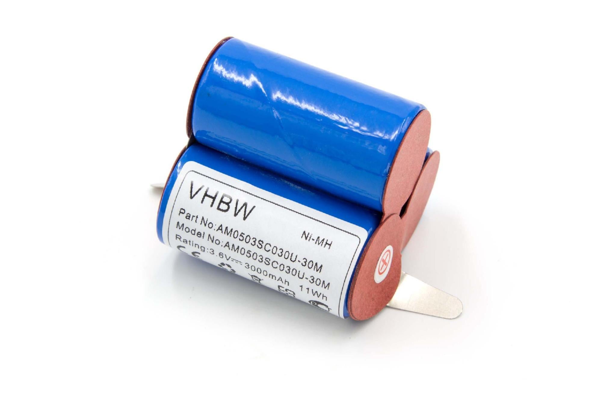 Vhbw NiMH batería 3000mAh (10.8V) para aspiradora robot autónomo de Vhbw NiMH batería 3000mAh (10.8V) para aspiradora robot autónomo de