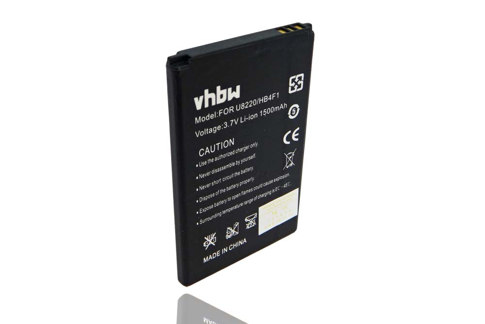 Batteria Compatibile per Huawei Ideos X5 A100 A103 A105 A109 - 3,7V 1