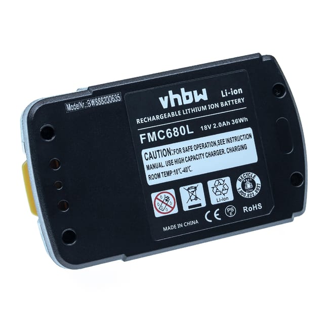 Vhbw Batterie compatible avec Stanley FMC698B FMC705B XE
