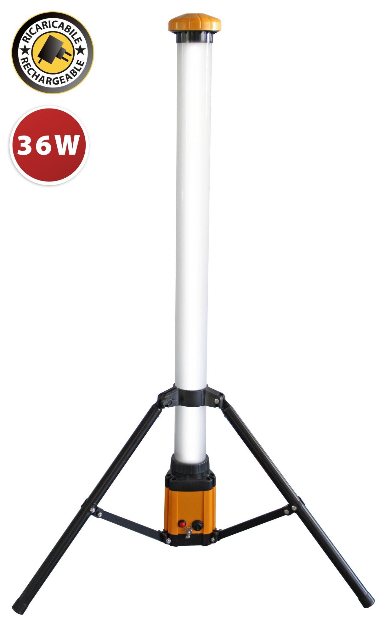 Luce LED RGB Per Foto E Video Con Treppiede, Clip, Batteria 2000mAh, 2500-9000K, 20 Effetti