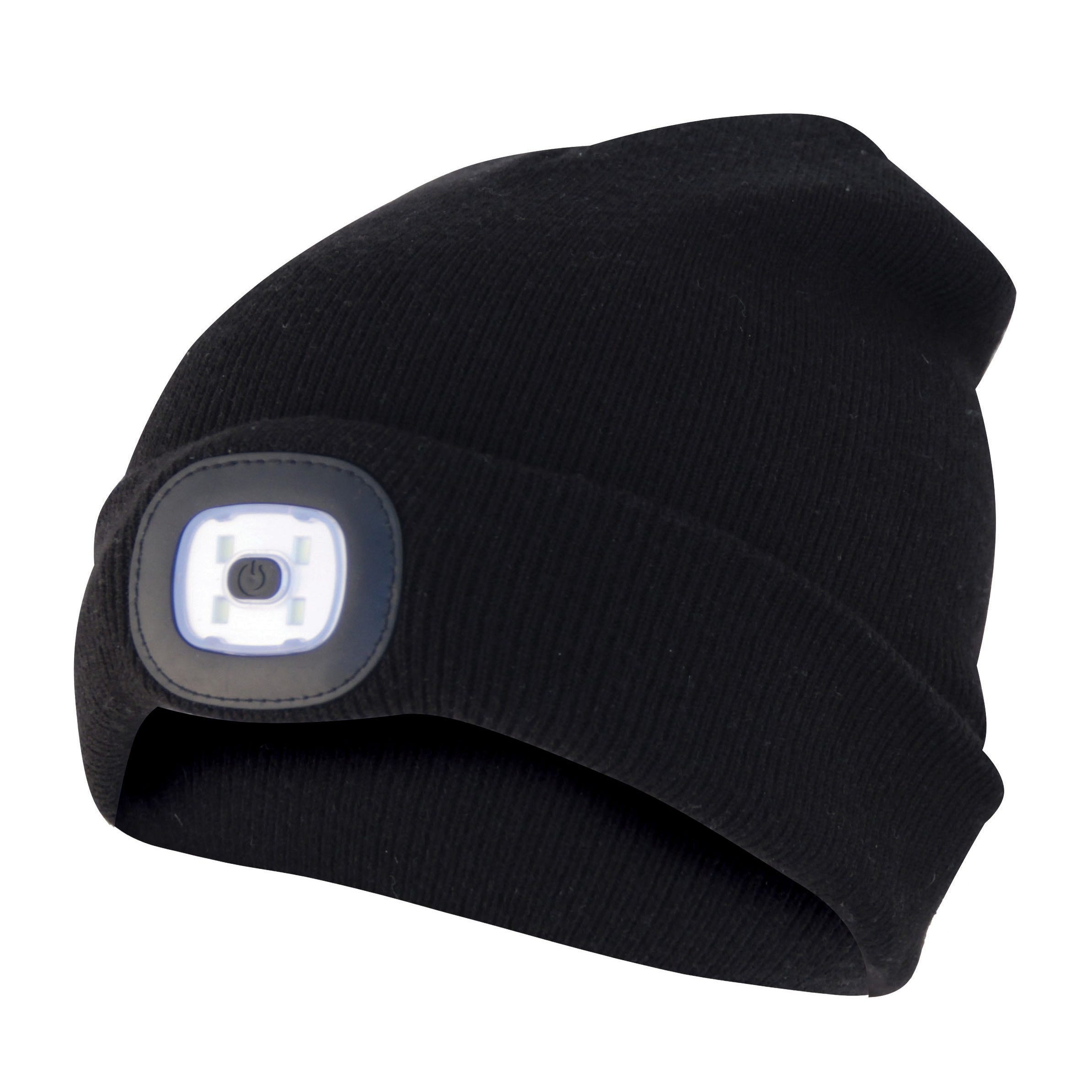 Bonnet avec lampe frontale LED intégrée - Velamp 