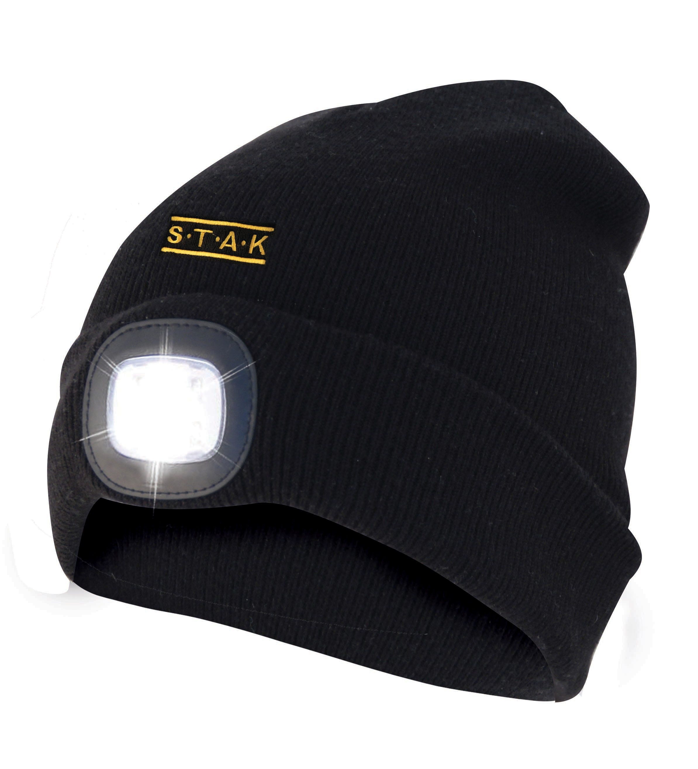 Cappellino con luce frontale torcia led ricaricabile + luce rossa