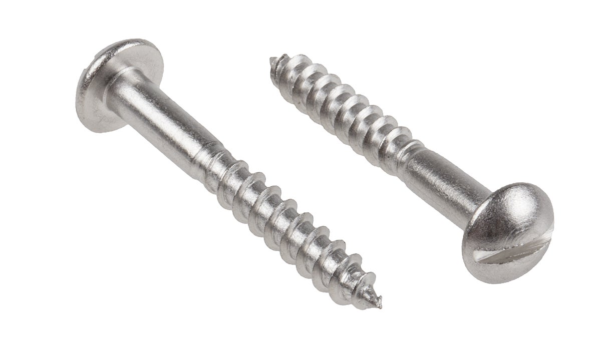 Vis À Bois, 4mm, Tête Ronde 30mm, En Aci | Leroy Merlin