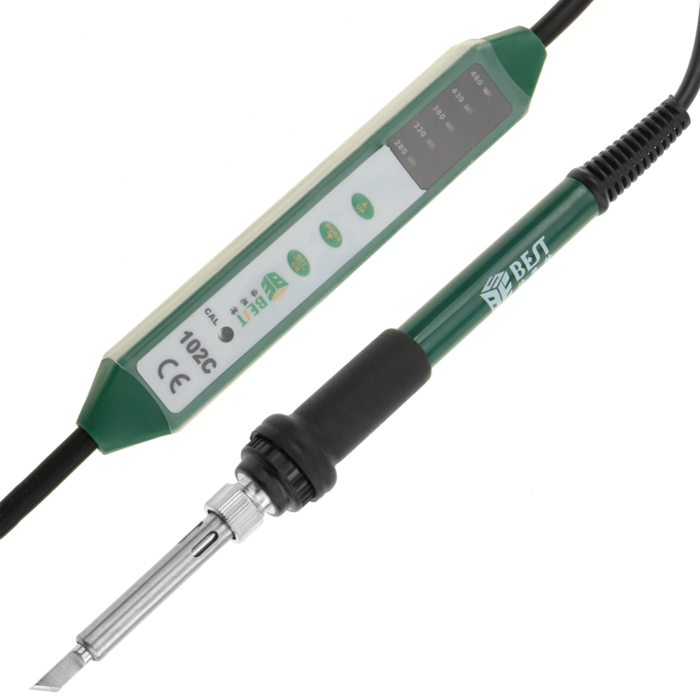 Saldatore Kit, LYLIN 65W Saldatore A Stagno Professionale Con Schermo Led Legge La Temperatura Temperatura Regolabile Funzione Di Correzione Della Temperatura Funzione Sleep - Foto 8