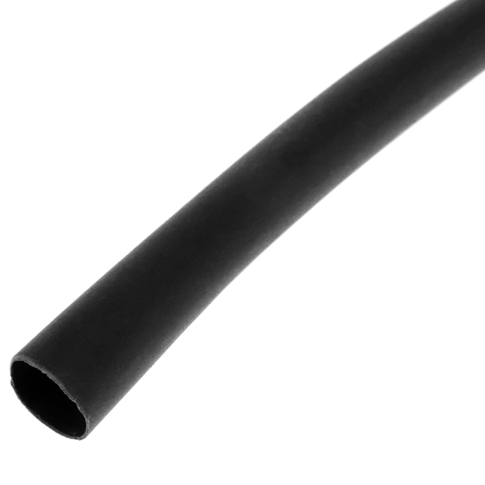 Gaine thermorétractable noire transparente, manchon de câble, rouleau de  ruban adhésif, protecteur de fil de tuyau, tubes thermorétractables, 9-100mm,  6 couleurs, 2:1, 1m