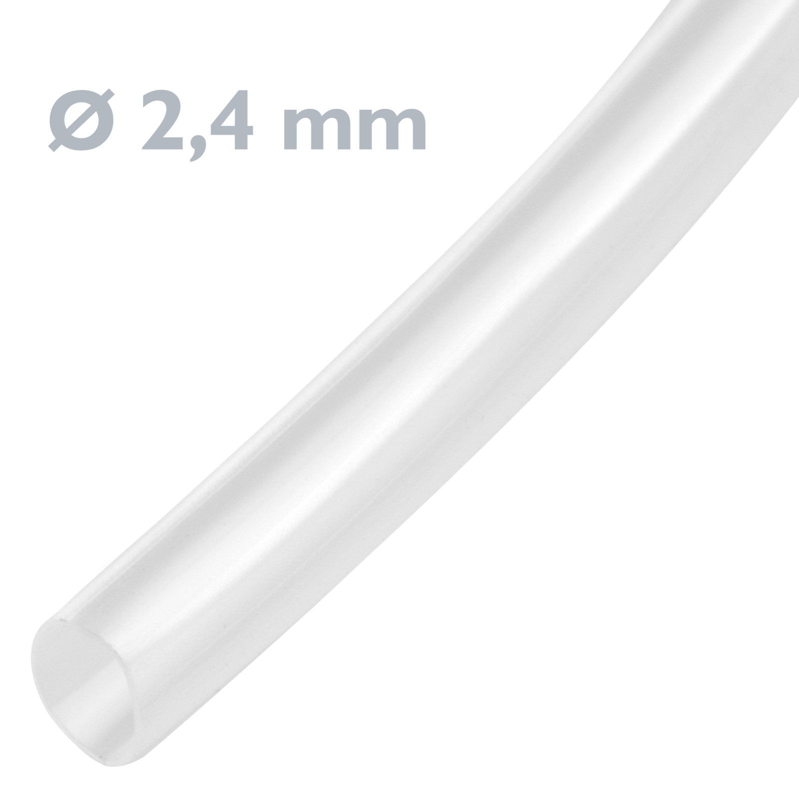 Thermique transparent rétractable rouleau mm tube 2.4 de 3m - 3