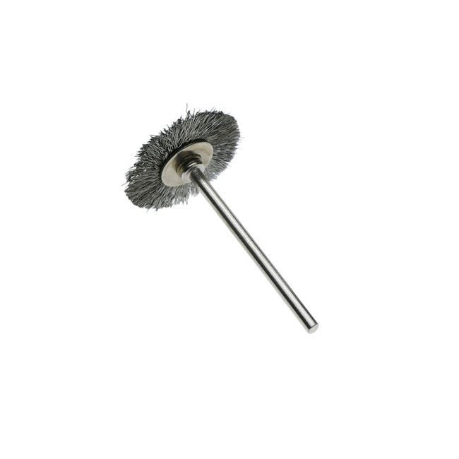 9Pieces Brosse metallique pour perceuse métallique meuleuse circulaire avec  kit de brosse à tige 1/4