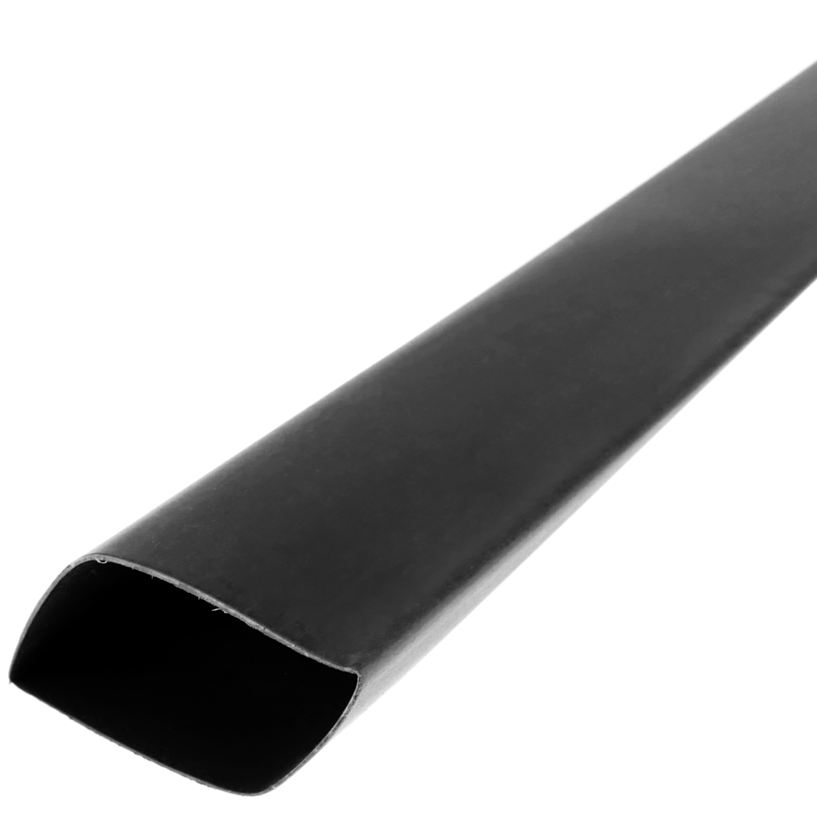 Bematik - Tubo Termoretráctil Negro De 3,2 Mm En Bobina De 15 M