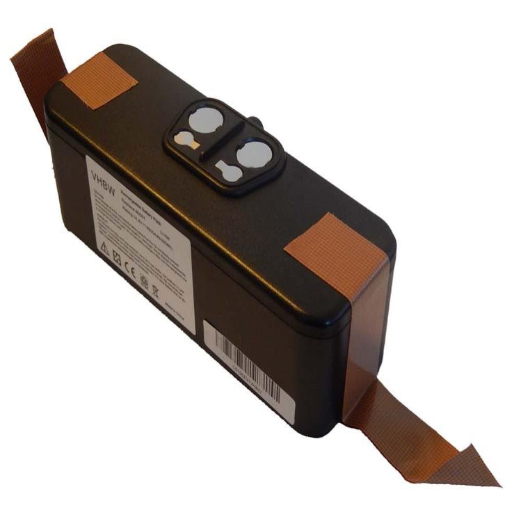 Vhbw batteria compatibile con iRobot Roomba 651, 660, 665, 670, 671, 675,  681, 695 aspirapolvere home cleaner (4500mAh, 14,4V, Li-Ion)